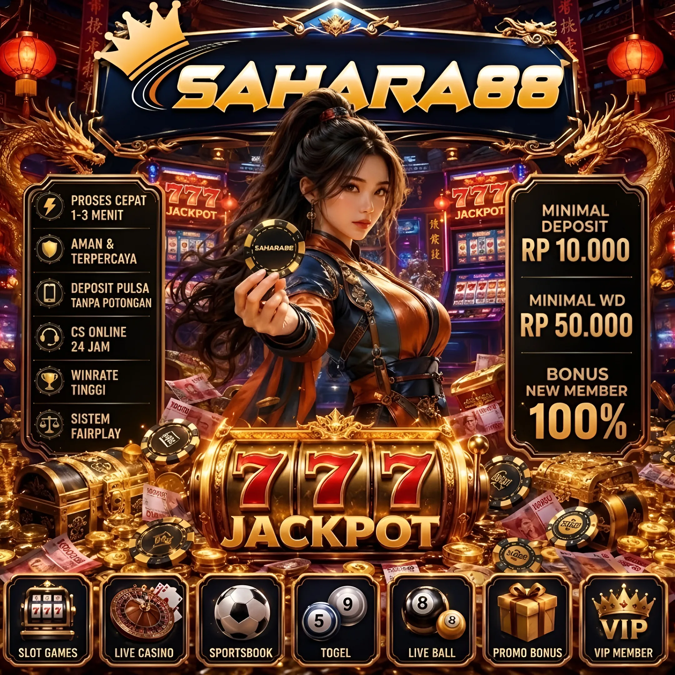 SAHARA88 | Satu Klik, Seribu Cerita, Dan Peluang Menang Tanpa Batas